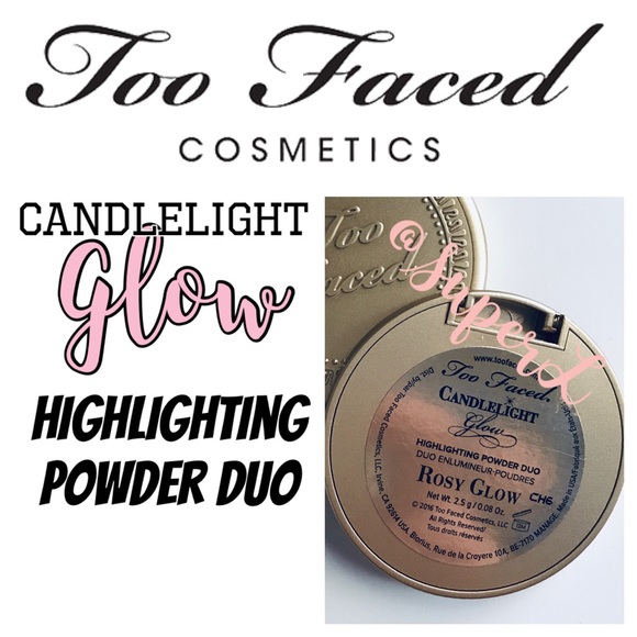 3/$15 Too Faced Candlelight Glow Highlighting Duo - Picture 2 of 4